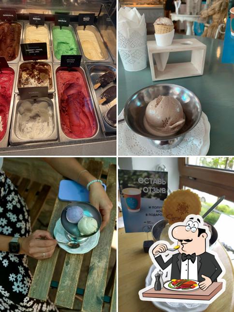 Еда в "Арте - кафе "Снежинка""