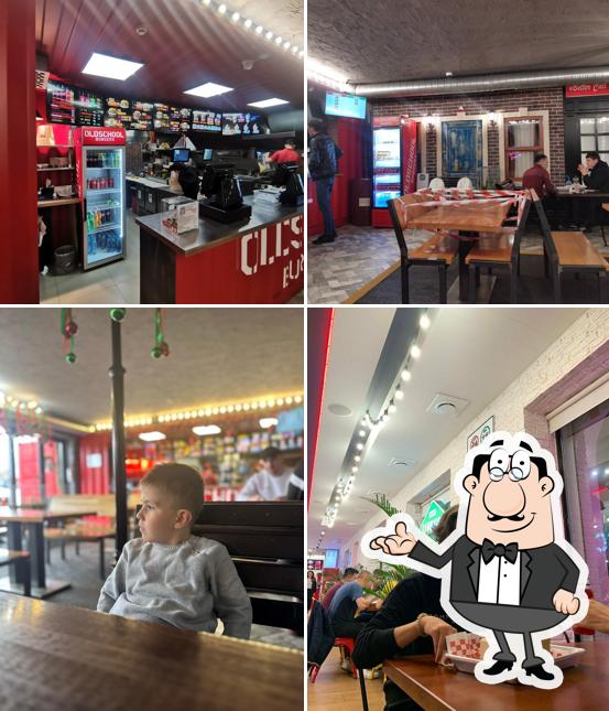 Посмотрите на внутренний интерьер "Сэндвича Стрит"