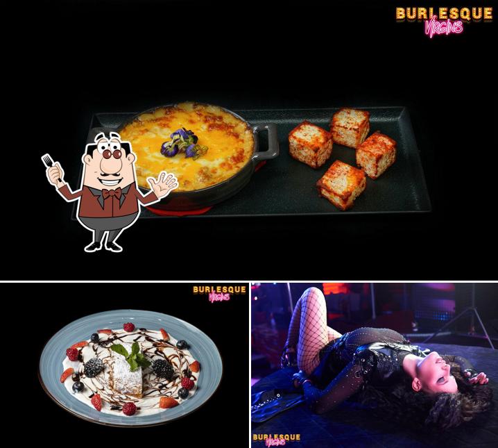 Блюда в "Virgins"