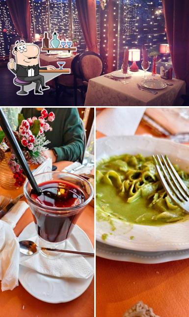 Посмотрите на внутренний интерьер "Ресторана Усадьба"