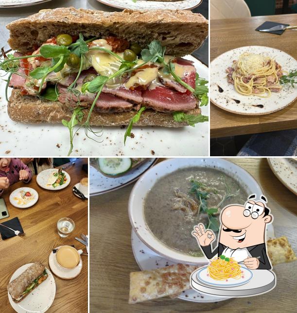 Паста карбонара в "Дом Лунда"