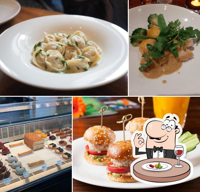 Еда в "Кофемании Белае Площаде"