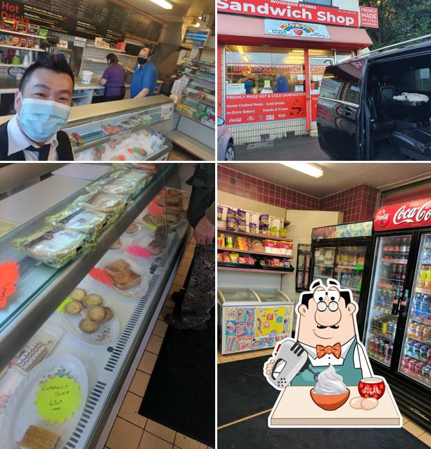 Woodside stores sandwich shop