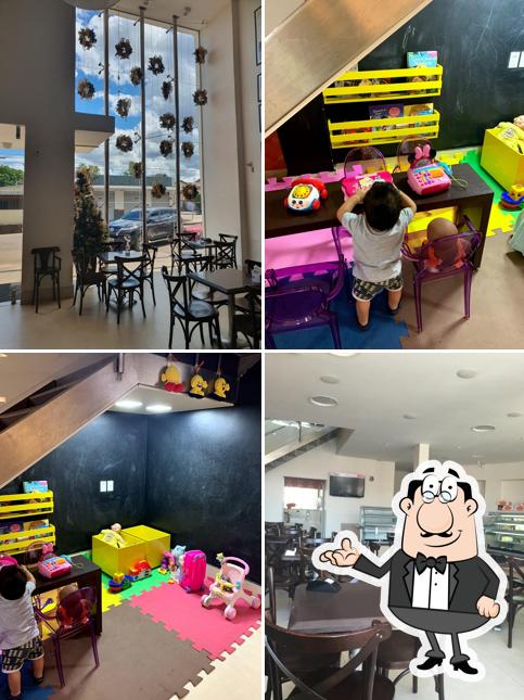 Посмотрите на внутренний интерьер "Confeitaria Delicerse em Porto Velho"