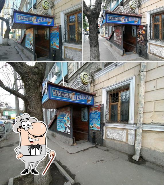 Внешнее оформление ""Таверны "Пинта""