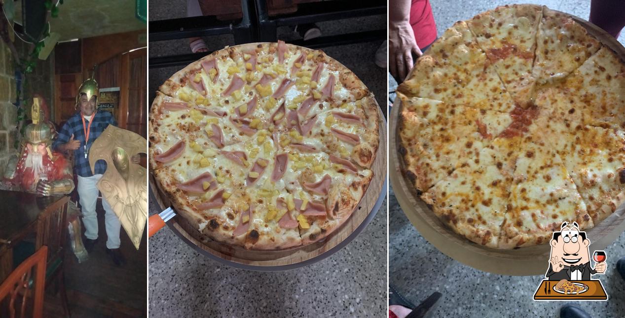 Pizza a la leña Vikings