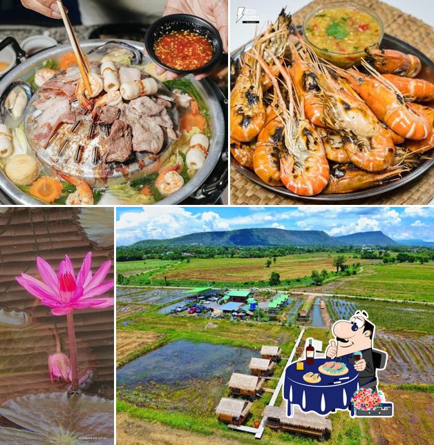 เเวะนา หมูกระทะบุฟเฟต์ทะเลเผา สีคิ้ว