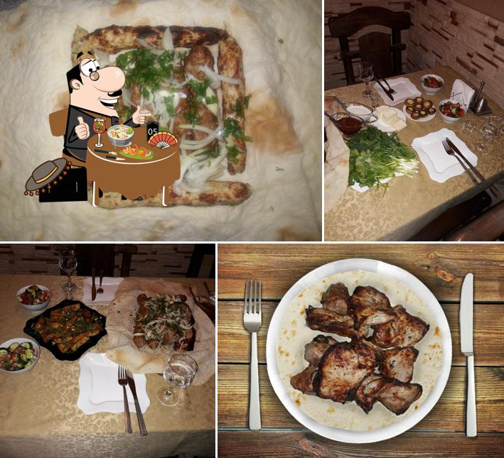 Мясо на углях