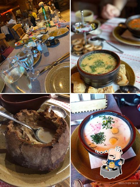 Еда в "Трактире Хлебникове"