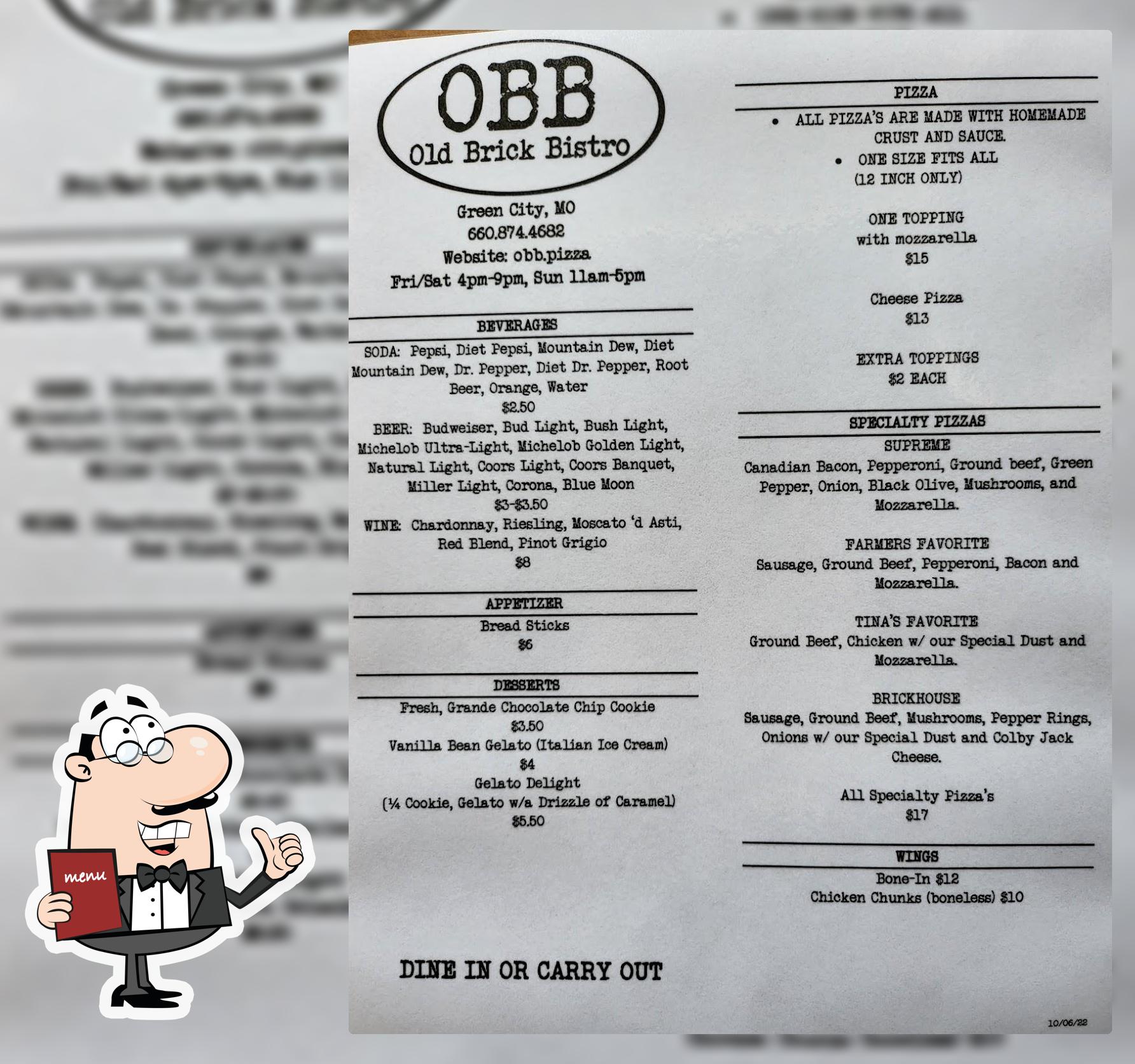 OBB (Old Brick Bistro)