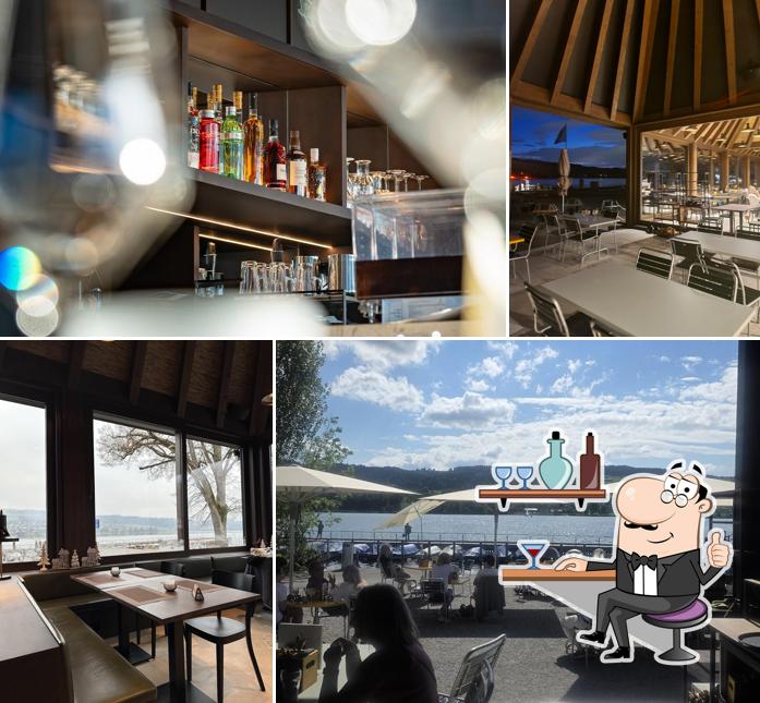 Seerestaurant im Schilf