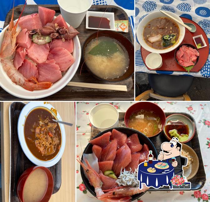 Yokohama fish market wholesale cooperative welfare cafeteria