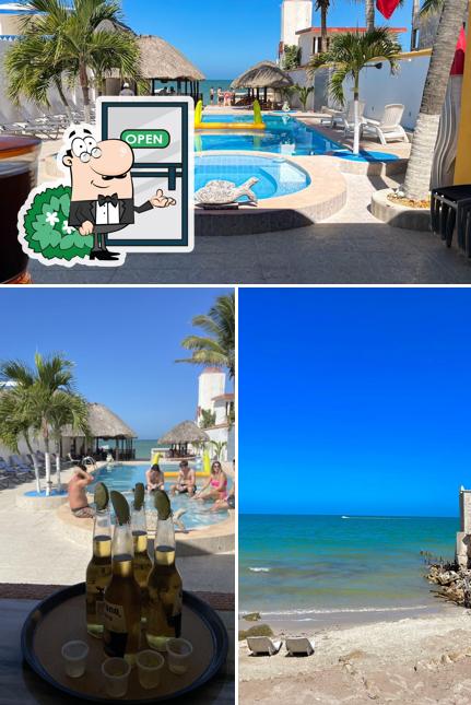 Sergio's Beach House Restaurante y Club de playa en Chelem
