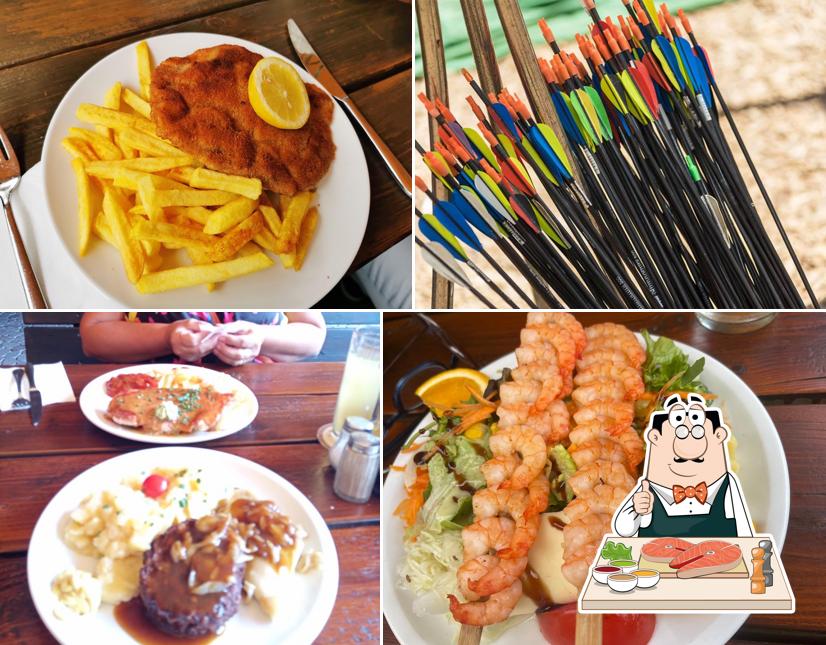 Kraxlalm Biergarten, Minigolf, Spielgolf, Freizeitpark Rutesheim