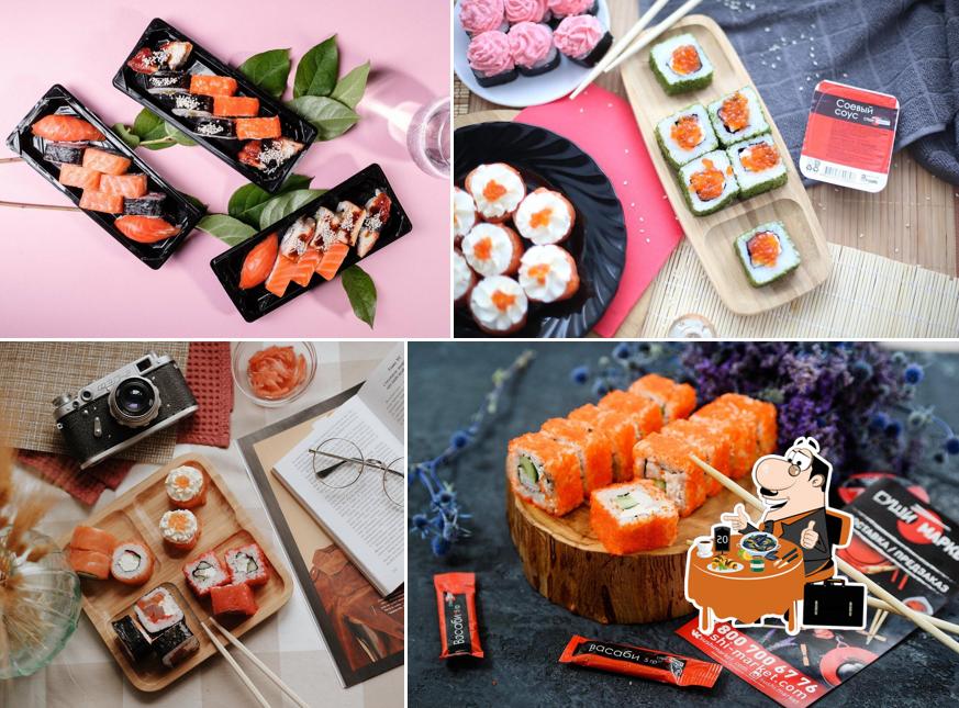 Моллюски в "Суши-Маркет"