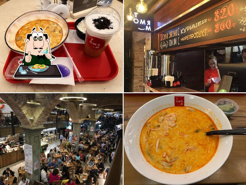 Еда в "Том Ям"