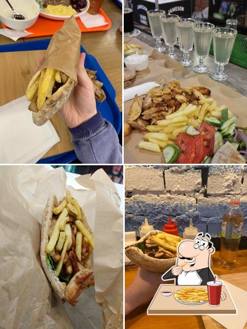 Картофель фри в "Весёлый грек"