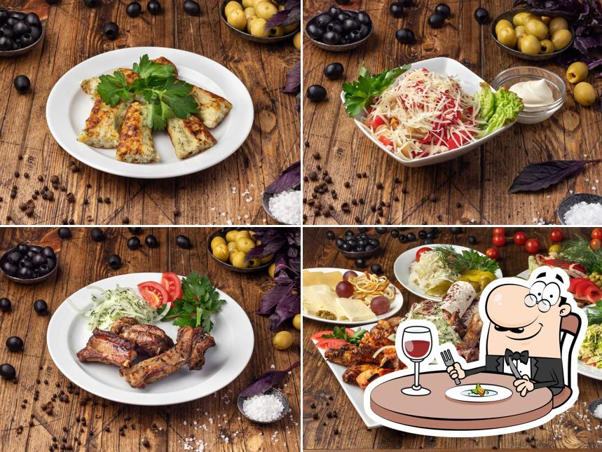 Блюда в "Олимпе"