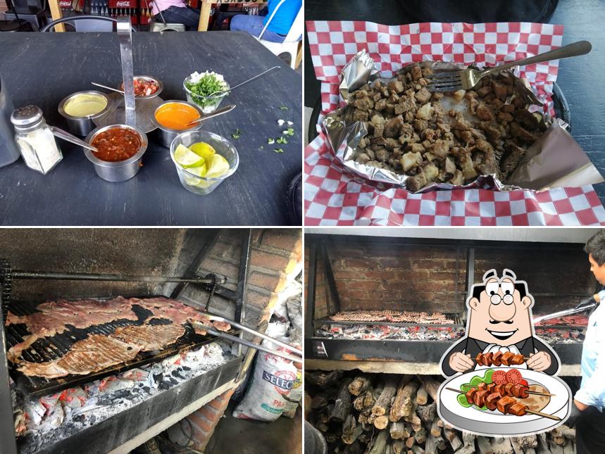 Tacos de cortes asados al carbón Victoria