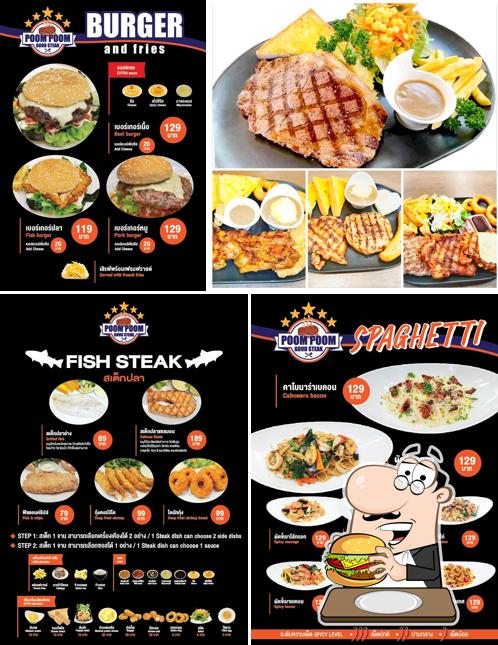PoomPoom Good Steak ตลาดรังสิต