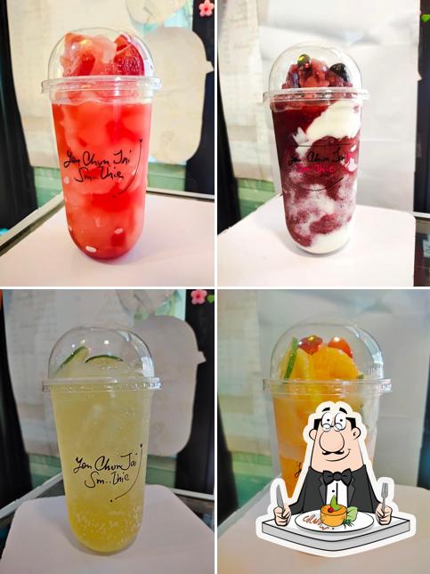 ร้านเย็นชื่นใจสมู้ทตี้ น้ำปั่น