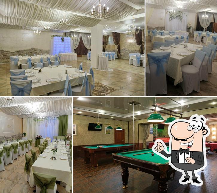 Посмотрите на внутренний интерьер "Лунный свет"