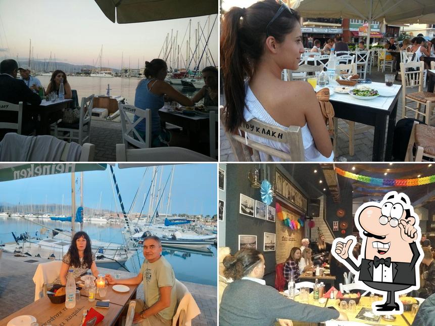 Paei kairos restaurant Fresh fish & seafood in the town