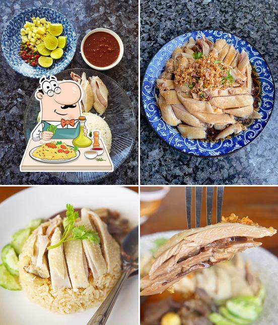 ข้าวมันไก่เบตงสุพรรณบุรี (เฮียใช้ เจ้าแรกในสุพรรณ)