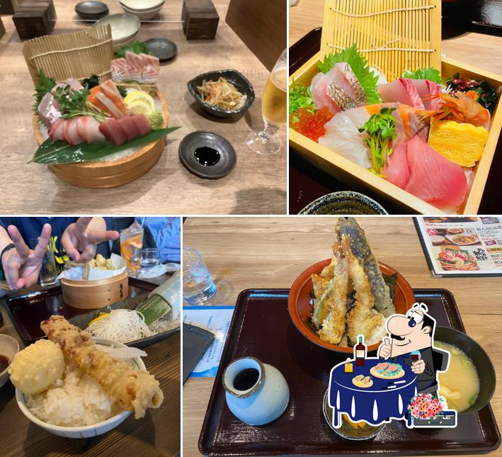 Tempura Sushi Seafood Komefuku Branch Shamine Matsue