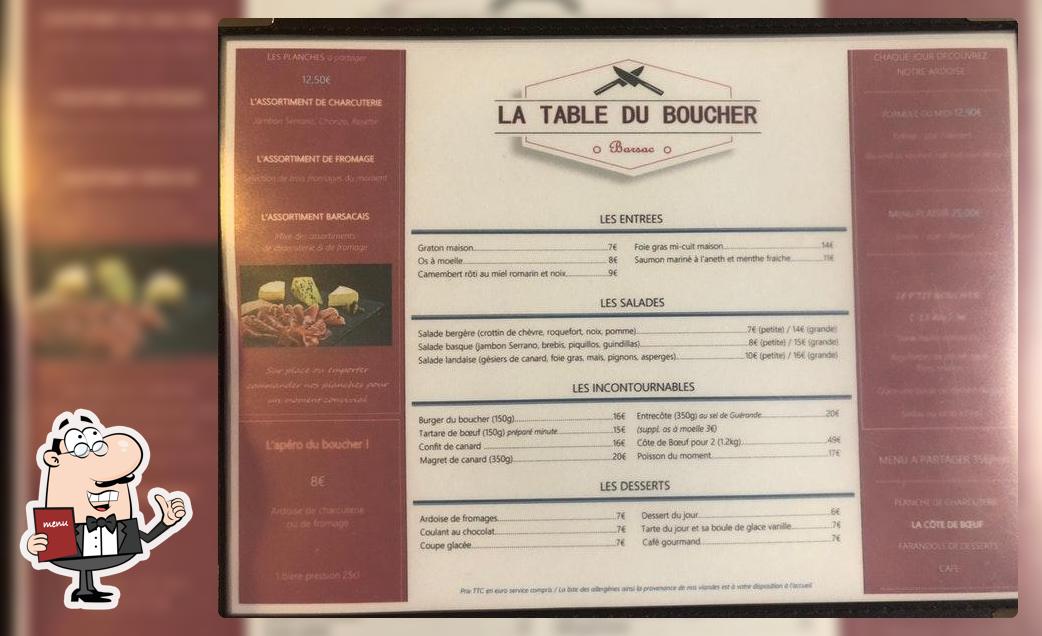 La Table du Boucher