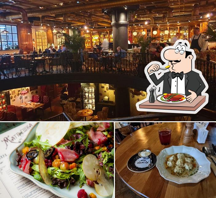 Блюда в "Ресторане Матрёшка"