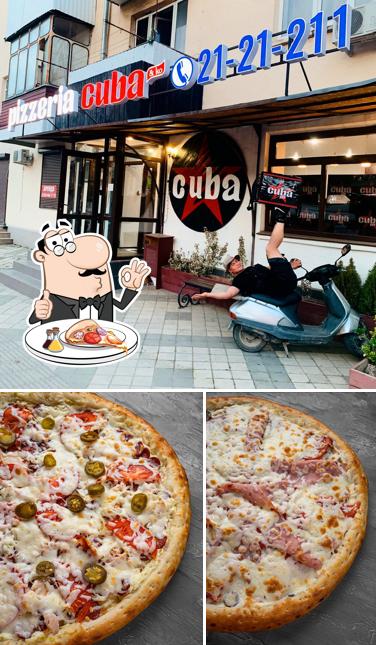Отведайте пиццу в "Cuba"