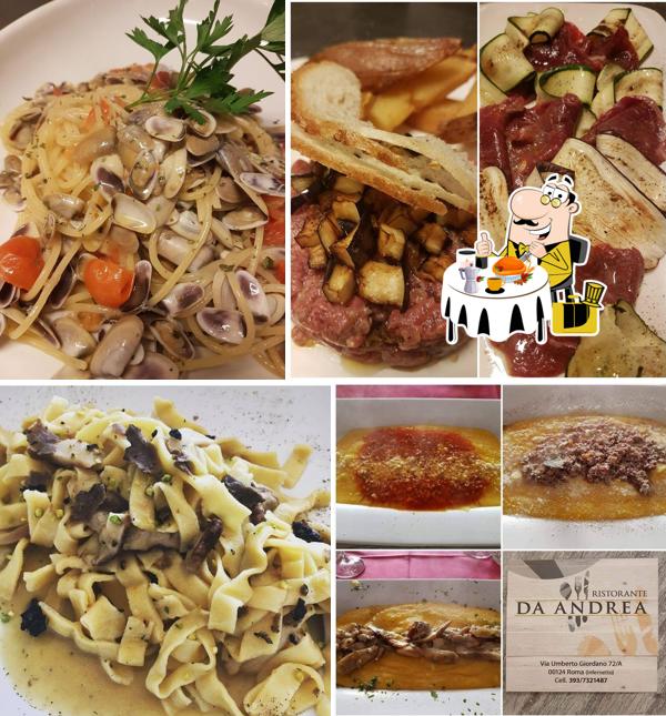 Блюда в "Da Andrea"
