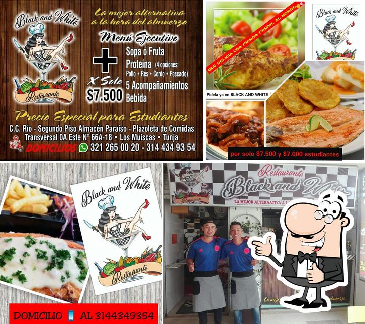 Restaurante BLACK and WHITE