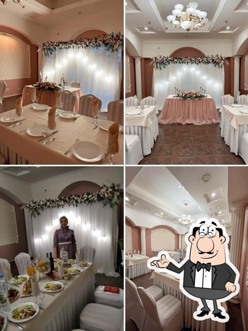 Посмотрите на внутренний интерьер "Банкетного зала SOPRANO"