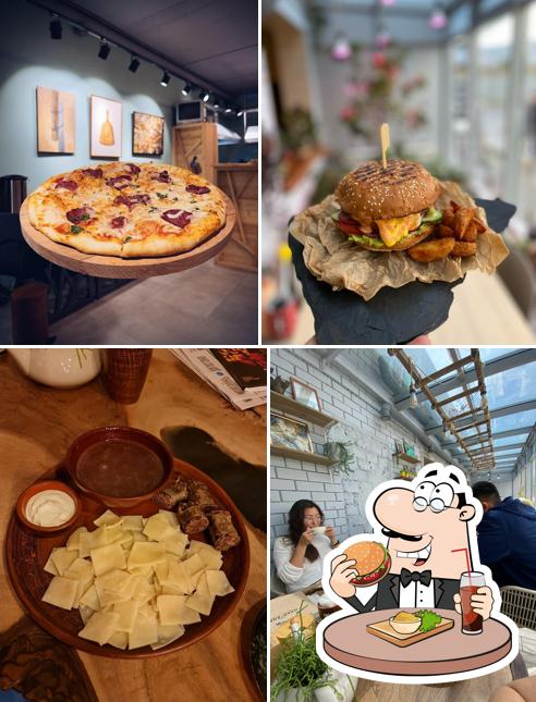 Гамбургер в "Плантация"