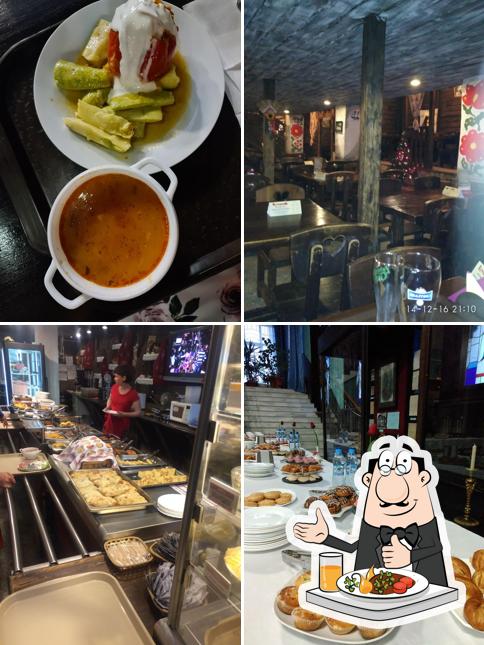 Еда в "Хуторке"