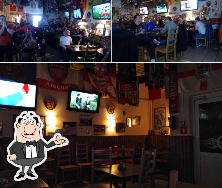 Интерьер "Спорта Бар Derby"