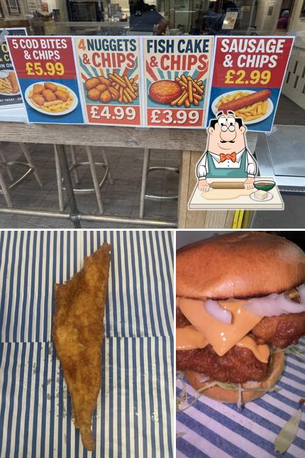 Plaice Of Sole Fish & Chips