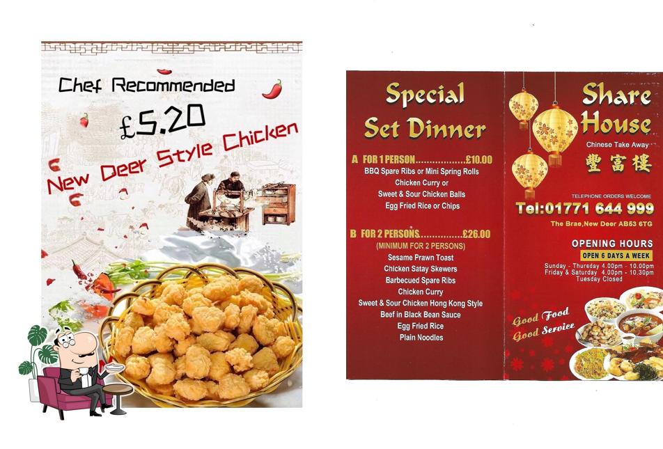 Share House Chinese Take Away