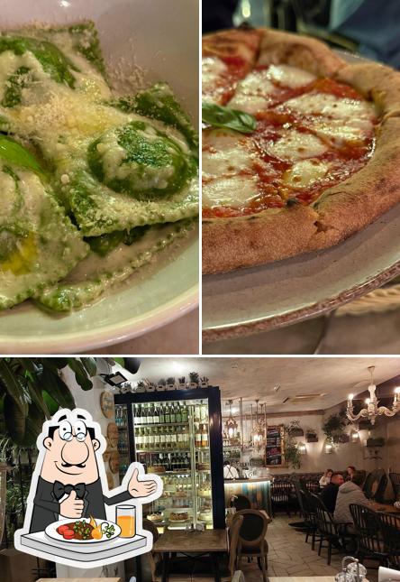 Еда и внутреннее оформление - все это можно увидеть на этом снимке из Il pizzaiolo