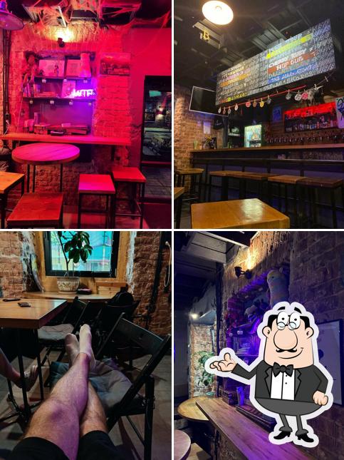 Посмотрите на внутренний интерьер "Мистера Лося"