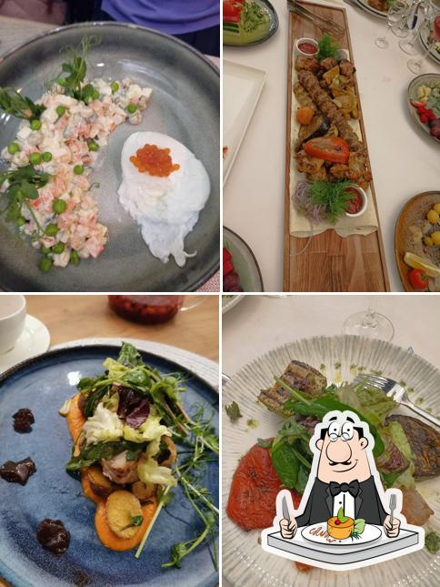 Фотография, на которой видны еда и напитки в Bergamot