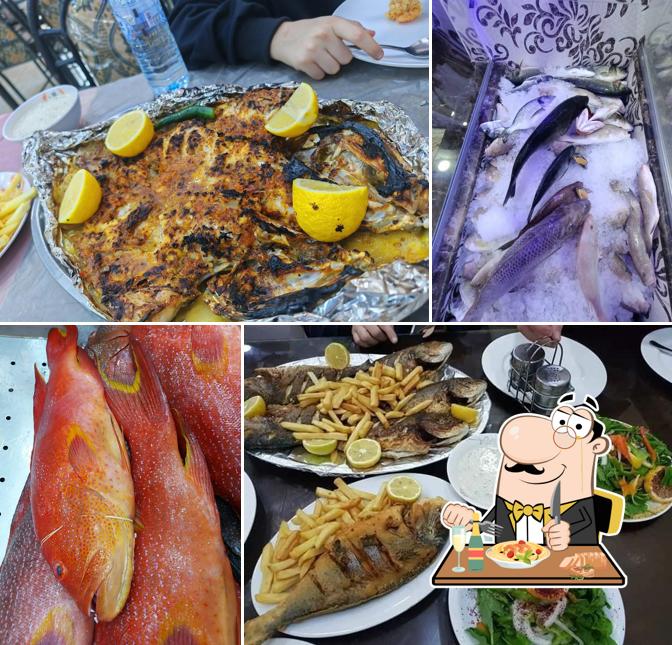 Azaz Restaurant Food Crabs marine fish