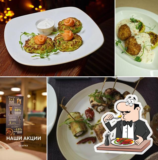 Еда в "Пивной Бухте"