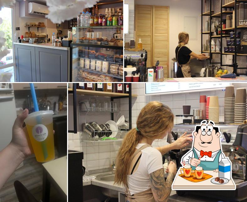 "Wisteria cafe" предлагает широкий ассортимент напитков