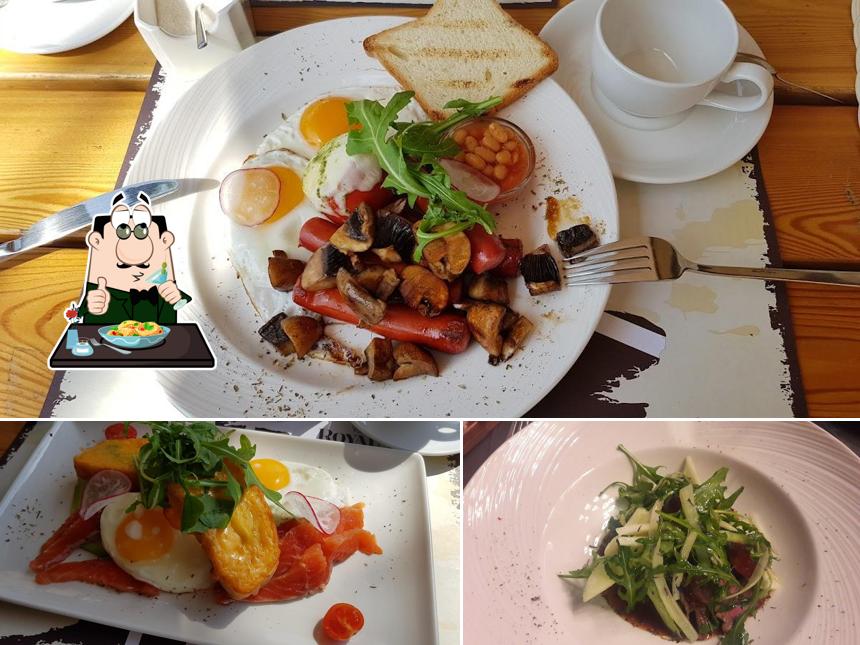 Еда в "Royal Oak Pub"