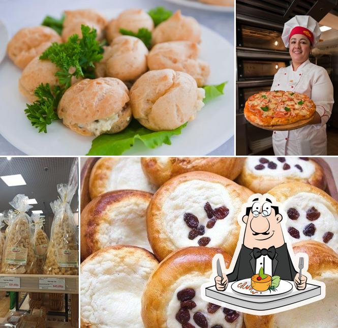 Еда в "Пышке"