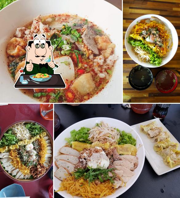 บะหมี่จับกัง