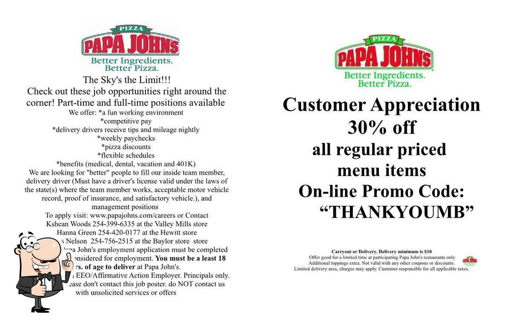 Papa John's Hewitt & Waco